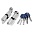 Цилиндровый Punto (Пунто) механизм (Z402/60) Z4002Knob60(25+10+25) с вертушкой CP хром