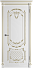 Дверь межкомнатная с патиной Orion 3D Polar PG, эмаль, цвет белый