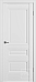Дверь межкомнатная EF3 Ice, эмалекс, цвет белый