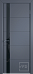 Дверь межкомнатная Trivia Graphite Black Gloss, эмаль, цвет графит