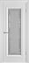 Дверь межкомнатная Antique 1 Polar Сrystal Сloud, эмаль, цвет белый
