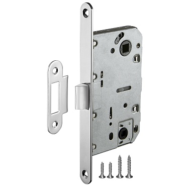 Защелка Ajax (Аякс) врезная METLM90-50 CP хром