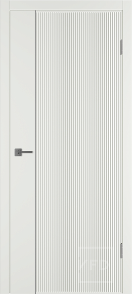 Дверь межкомнатная Linea VR 1 Mocco SM, эмаль, цвет бежевый