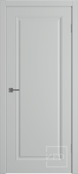 Дверь межкомнатная Florida Silver, эмаль, цвет серый