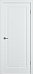 Дверь межкомнатная Quadro 1 Satin Blank, экошпон, цвет белый