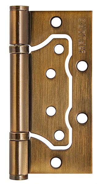 Петля Fuaro (Фуаро) универсальная без врезки IN4500W CFB (500-2BB 100x2,5) кофе глянец