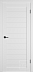 Дверь межкомнатная Next 6 Alaska, экошпон, цвет белый