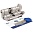 Цилиндровый механизм Mottura (Моттура) с вертушкой CP4F363601R (72 мм/31+10+31) МАТ.НИКЕЛЬ