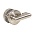 Ручка Fuaro (Фуаро) поворотная BK8.R.DSS304-button с индикатором INOX 304