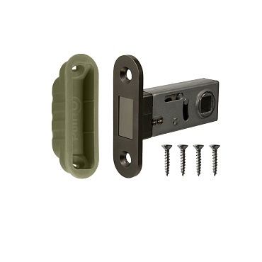 Защелка Punto (Пунто) врезная магнитная ML50-8 GR-23 графит