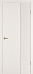 Дверь межкомнатная Linea HR 2 Ivory GM, эмаль, цвет бежевый