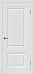 Дверь межкомнатная Barselona 2 Polar, эмаль, цвет белый