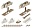Комплект роликов Armadillo (Армадилло) для раздвижных дверей SLD.Comfort.SET.rollers/80 (Comfort 80/4 kit)