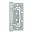 Петля Fuaro (Фуаро) универсальная без врезки IN4500W-BL PC (500-2BB/BL 100x2,5) перламутровый хром БЛИСТЕР