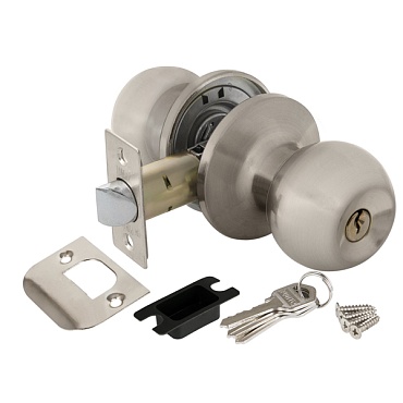 Ручка Punto (Пунто) защелка DK672 SN-ET (6072 SN-E) (кл./фик.) мат. никель