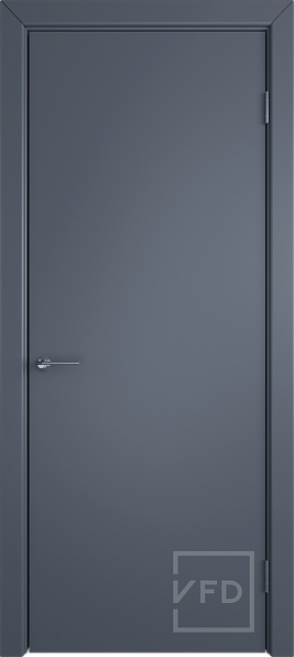 Дверь межкомнатная Niuta Graphite, эмаль, цвет графит